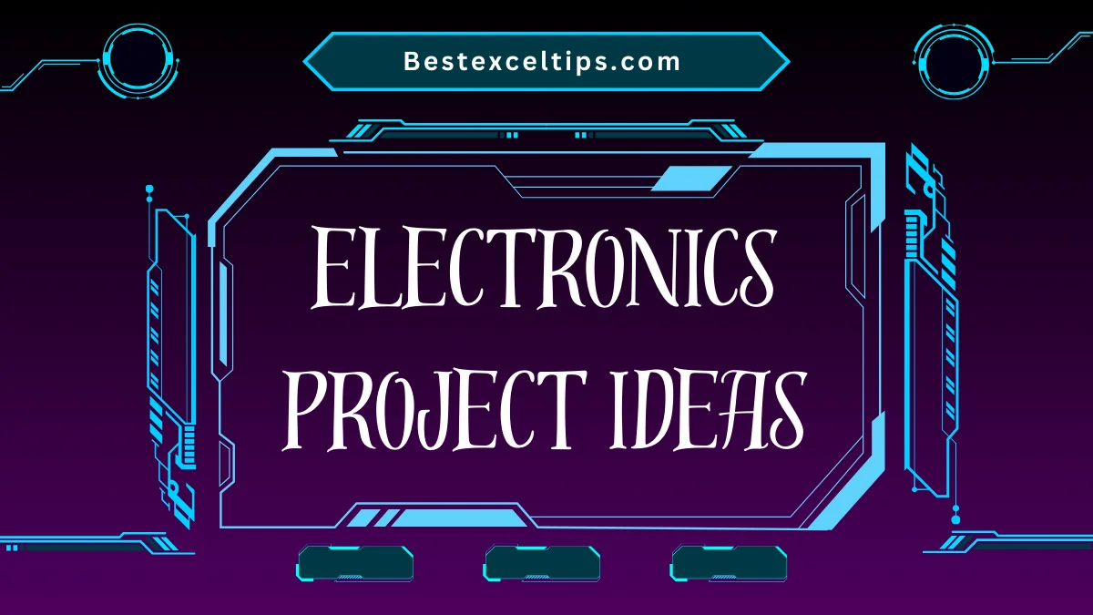 electronics project ideas