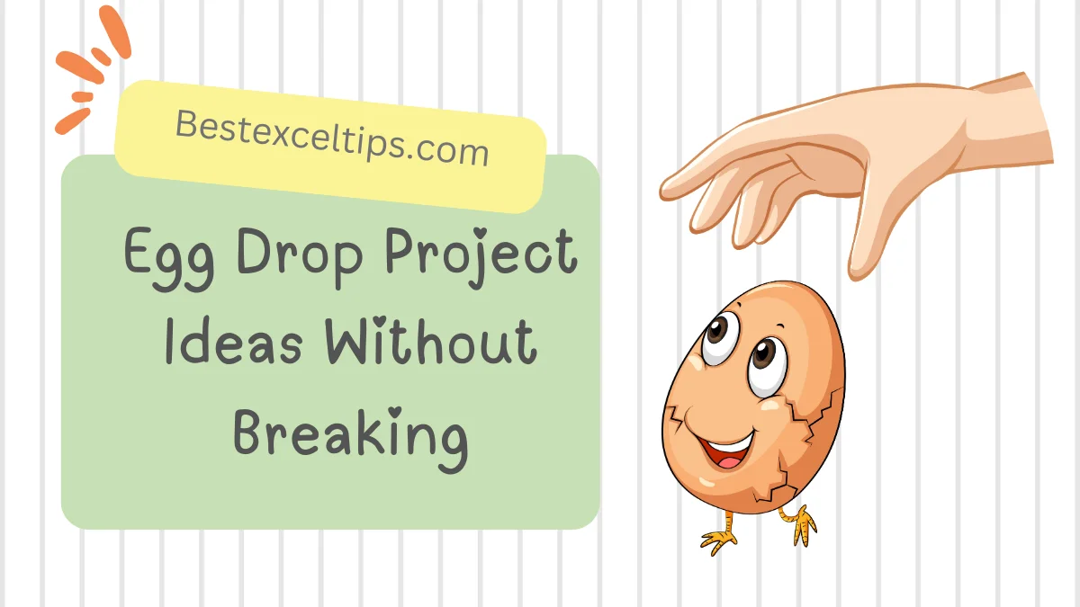 Egg Drop Project Ideas Without Breaking