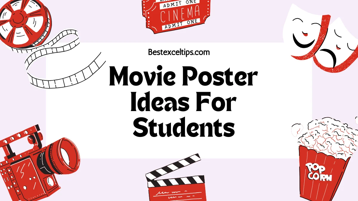 Movie Poster Ideas For Students