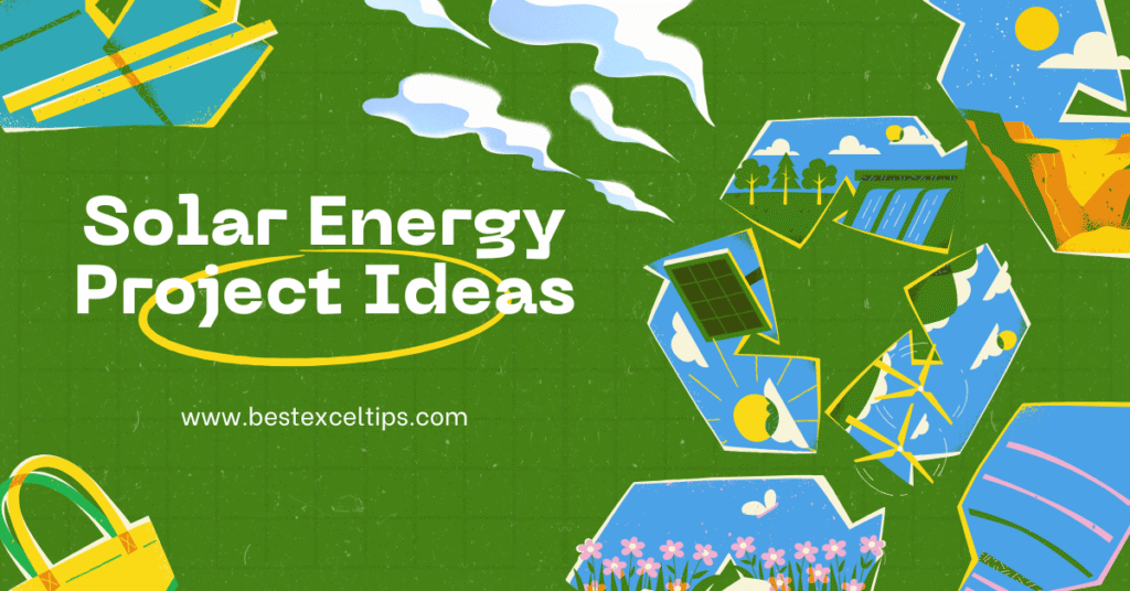 Solar Energy Project Ideas