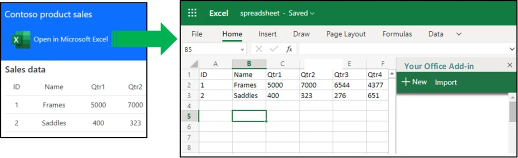 difference between Excel desktop and Excel web