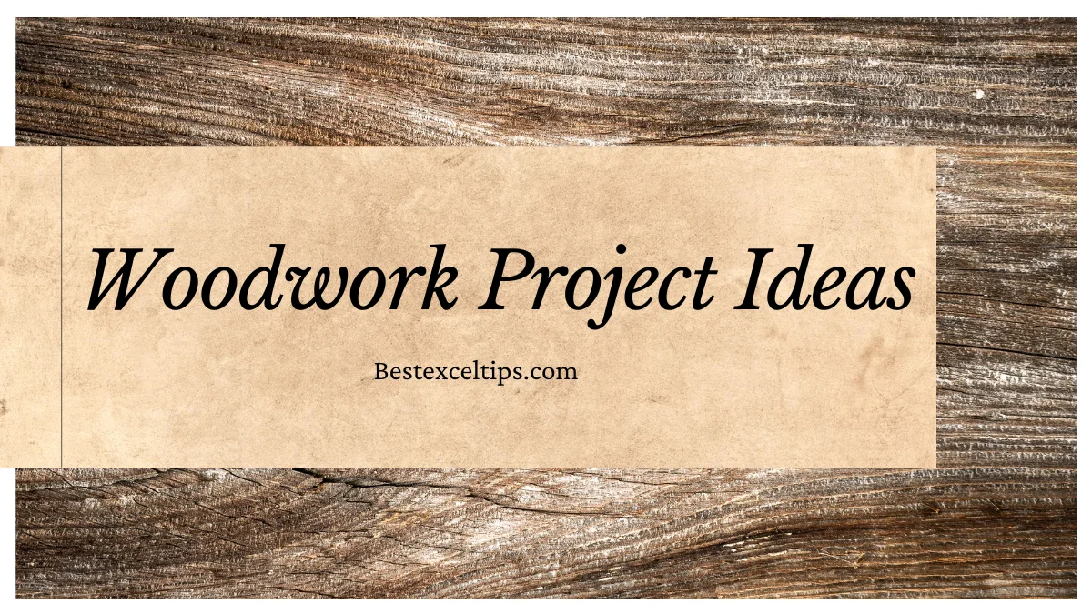 woodwork project ideas