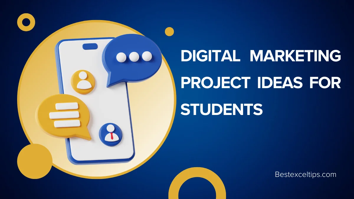 Digital Marketing Project Ideas For Students