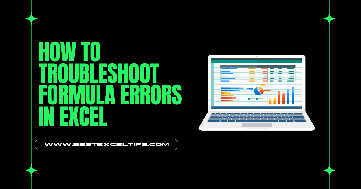 How to Troubleshoot Formula Errors in Excel