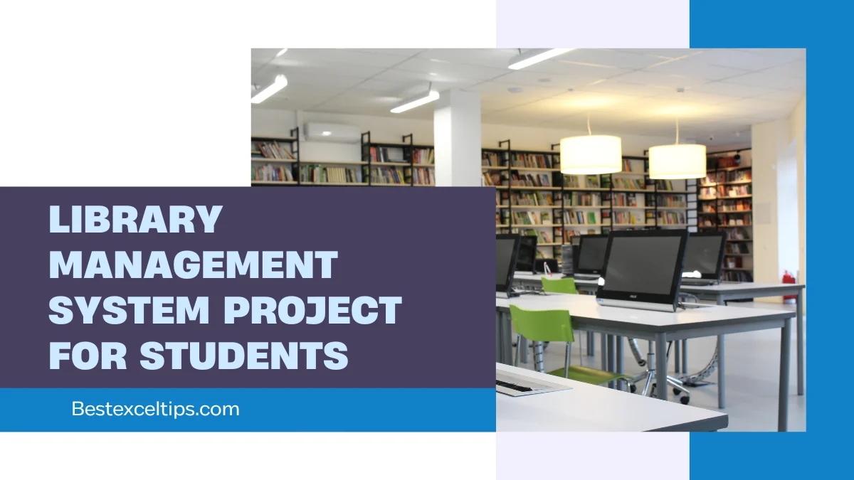 Library Management System Project For Students