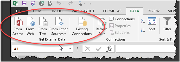 How to import data from a website into Excel?