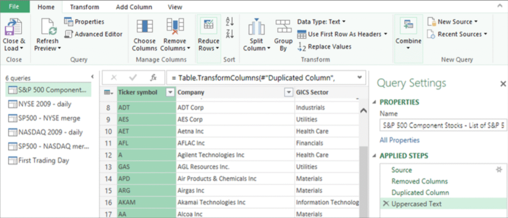 Key Features of Power Query