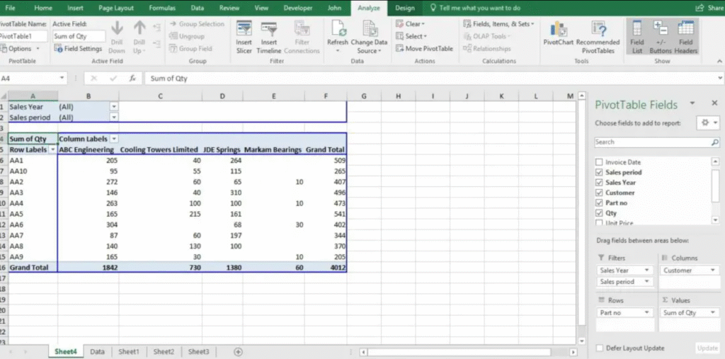 Advanced Calculations with DAX