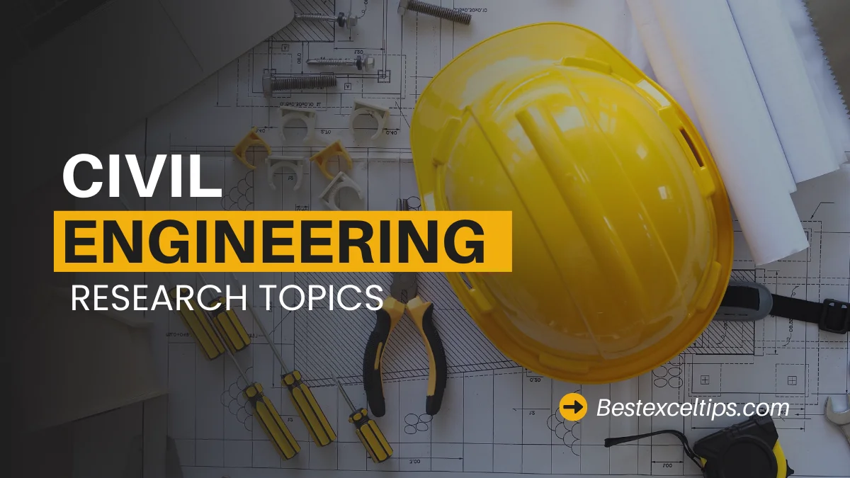 civil engineering research topics